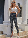 High Waist Drooping Loose Wide Leg Work Pants