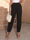 High Waist Casual Wide Leg Pants