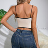 elvet Lace Backless Tight Camisole for Women