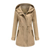 Loose Solid Color Cotton Trench Coat