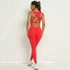 Sleeveless Yoga Jumpsuit Stretch Sportswear