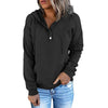 Loose Casual Hooded Drawstring Hoodie