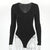 Sexy Modal V-Neck Long Sleeve Bodysuit