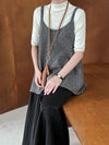 Korean U-Collar Elegant Knitted Camisole