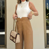 Office High Sense High Waist Long Work Pant