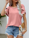 Summer Tassel Tulip Sleeve T-Shirt