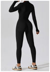 Nude Feel Long Sleeve Zipper Yoga Jumpsuit