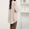 Short-Sleeved Loose Puff Sleeve Shirt