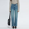 High-End Loose High Waist Straight Jeans