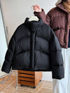 White Duck Down Japanese Puffer Jacket