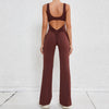 Beauty Back Peach Lift Yoga Jumpsuit