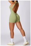 Breathable Tight Beauty Back Yoga Jumpsuit