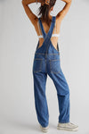 Casual Loose Denim Overall Trousers for Women