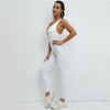 Sleeveless Yoga Jumpsuit Stretch Sportswear