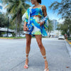 Casual Tie-Dye Three-Piece Set