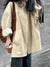 Minimalist Oversized Stand Collar Trench Coat