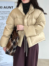 White Duck Down Japanese Puffer Jacket