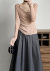 French V Neck Open Sweater Spring Inner Wear