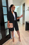 Blazer and Shorts Two Piece Suit for Women