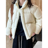 White Duck Down Japanese Puffer Jacket