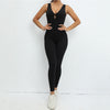 Sleeveless Yoga Jumpsuit Stretch Sportswear