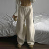 Comfortable Polar Fleece Drawstring Waist Trousers