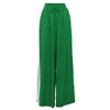 Color Block Wide Leg High Waist Pants