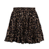 Slimming Leopard Print Elastic Band Skirt