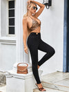 Street Trend Casual High Waist Ankle Banded Pants