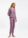 Cozy Sweater & Harem Pants Two-Piece Set