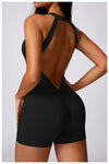 Breathable Tight Beauty Back Yoga Jumpsuit