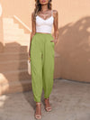 High Waist Casual Wide Leg Pants