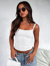 Summer Sexy Slim Fit Solid Color Camisole