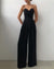 Minimalist Sling Waist Straight Jumpsuit