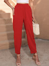 High Waist Casual Wide Leg Pants