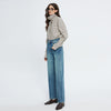 High-End Loose High Waist Straight Jeans