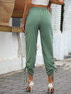 High Waist Solid Color Trousers for Women