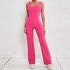 Beauty Back Peach Lift Yoga Jumpsuit