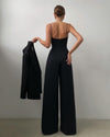 Minimalist Sling Waist Straight Jumpsuit