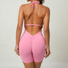 Skinny Peach Hip Beauty Back Yoga Jumpsuit