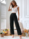 Casual Loose Drooping Slimming High Waist Trousers for Women