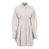 Elegant Slim-Fit French Shirt Dress