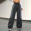 Retro Cargo Track Sweatpants for Women