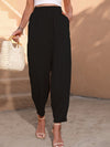 High Waist Casual Wide Leg Pants